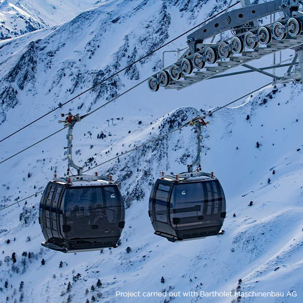 吊箱式缆车展示1